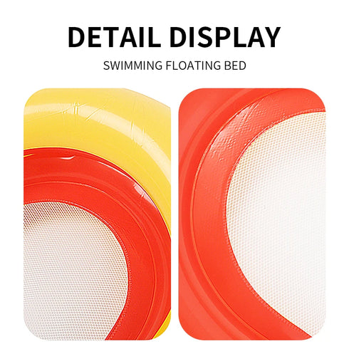 Inflatable Air Mattress-Pool Floats Accessories-Swimming Chair Ring